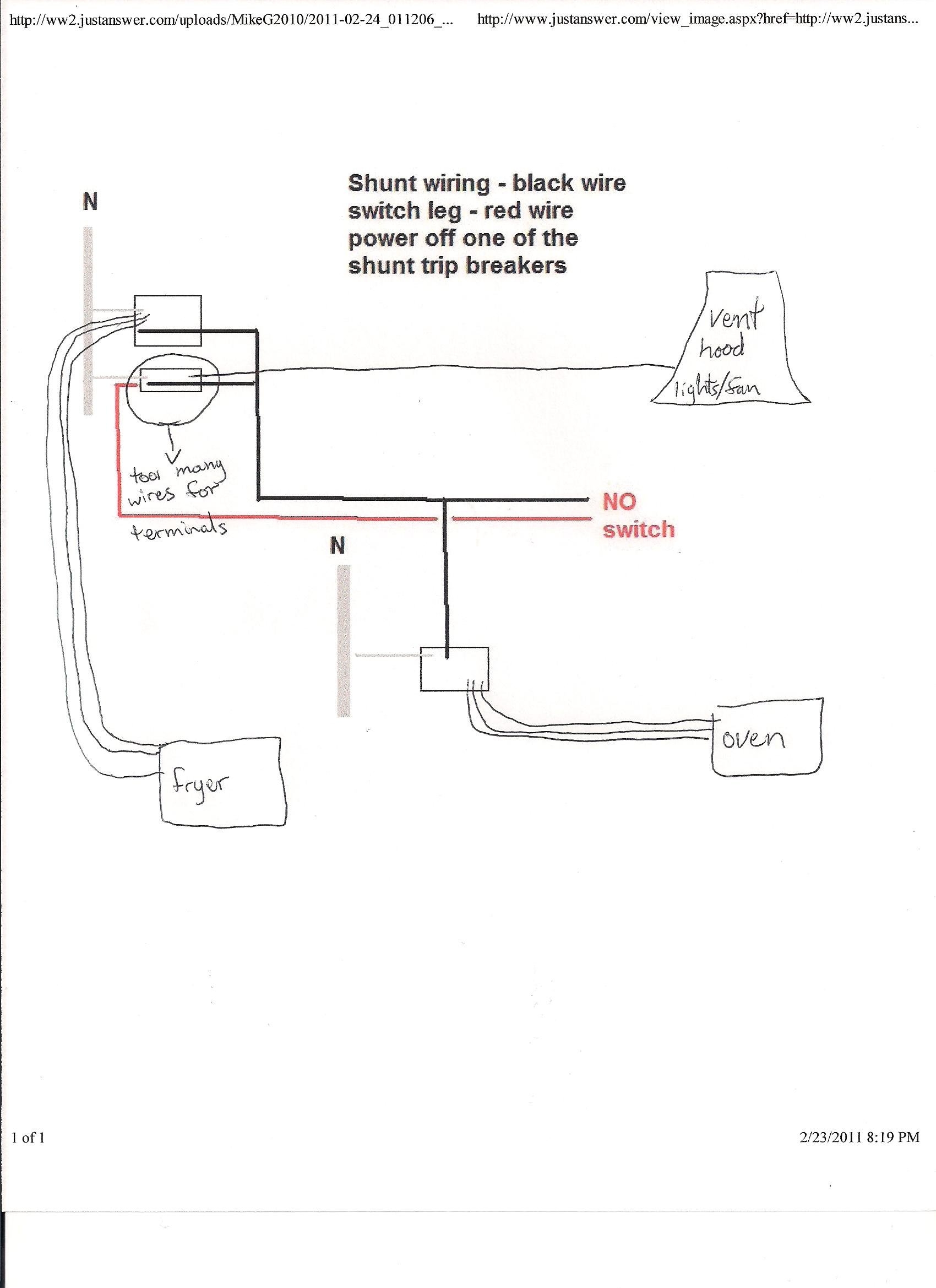 Breaker Wiring Diagram 1