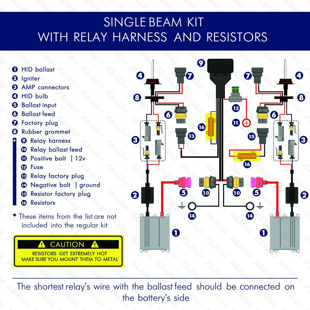 Typical Relay Wiring Diagram 1