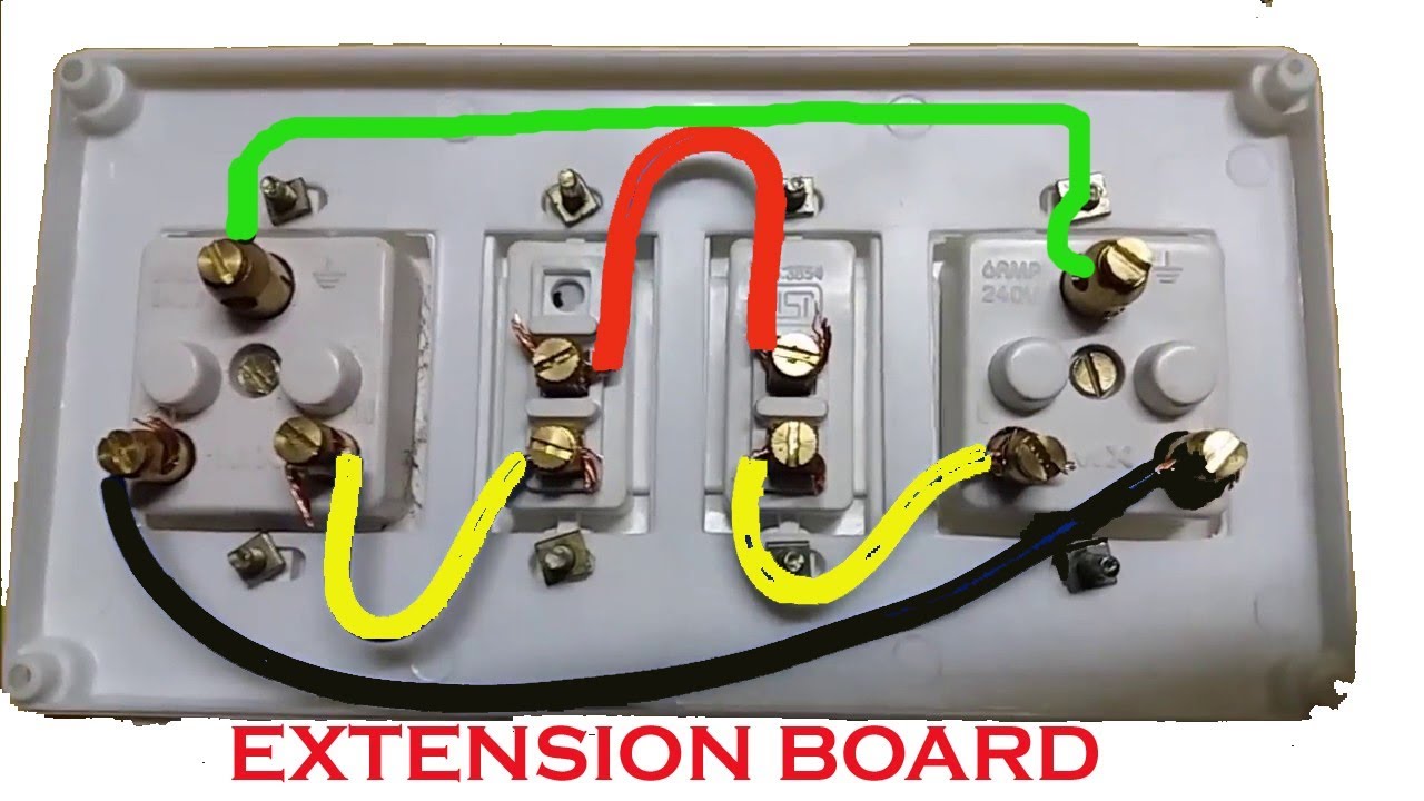 Electric Board Wiring Diagram 1