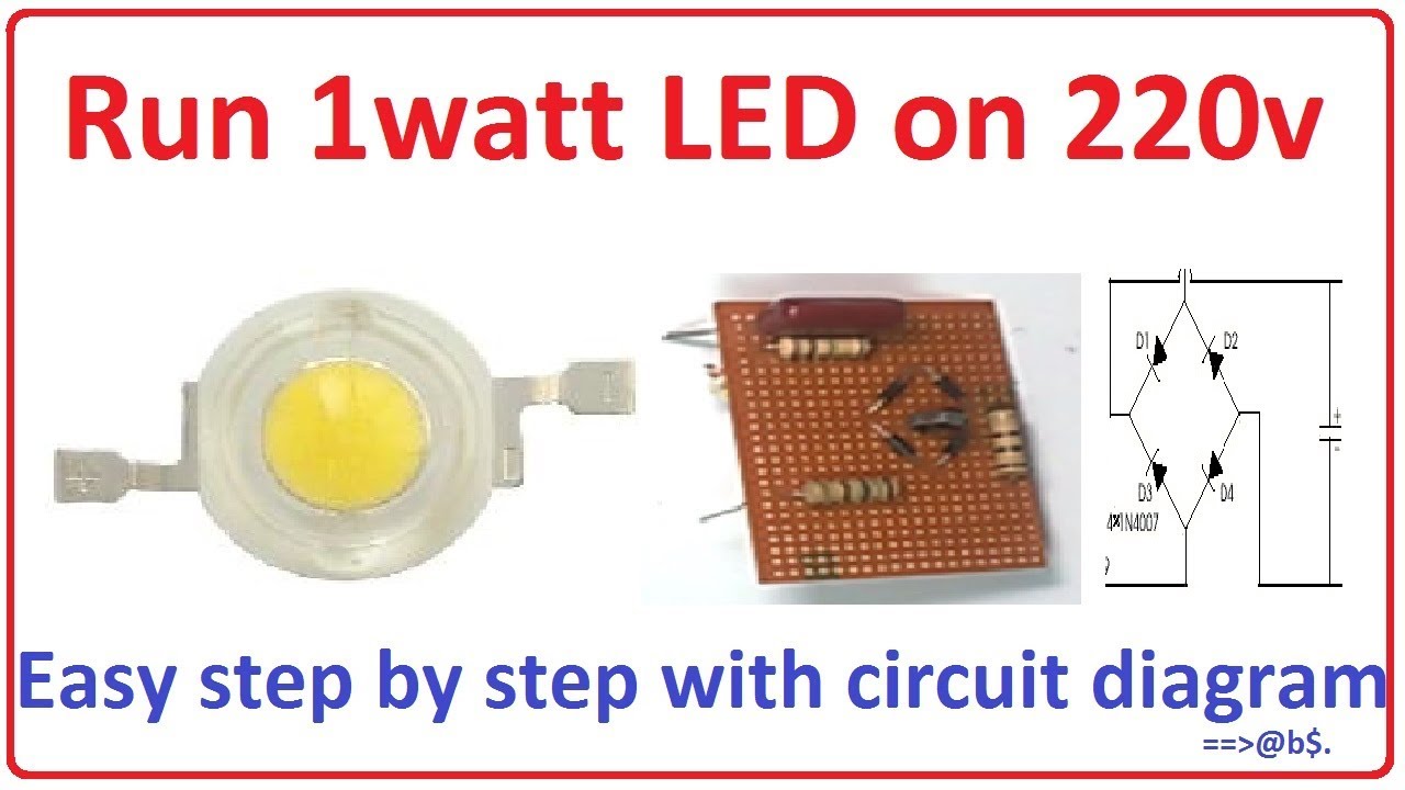 Led Bulb Circuit Diagram 1
