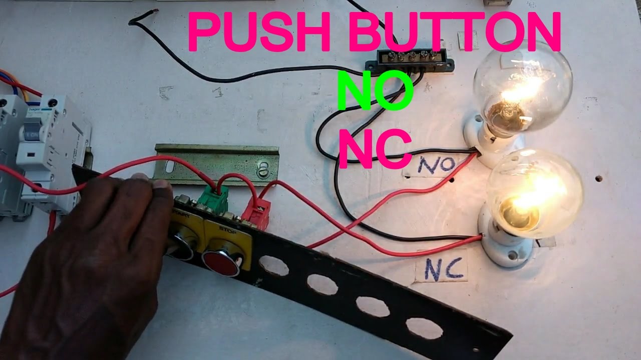 No Nc Push Button Switch Wiring Diagram 1