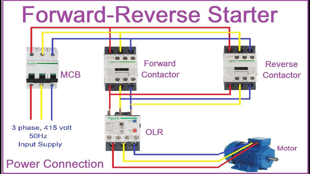 Forward Reverse Circuit Diagram 1