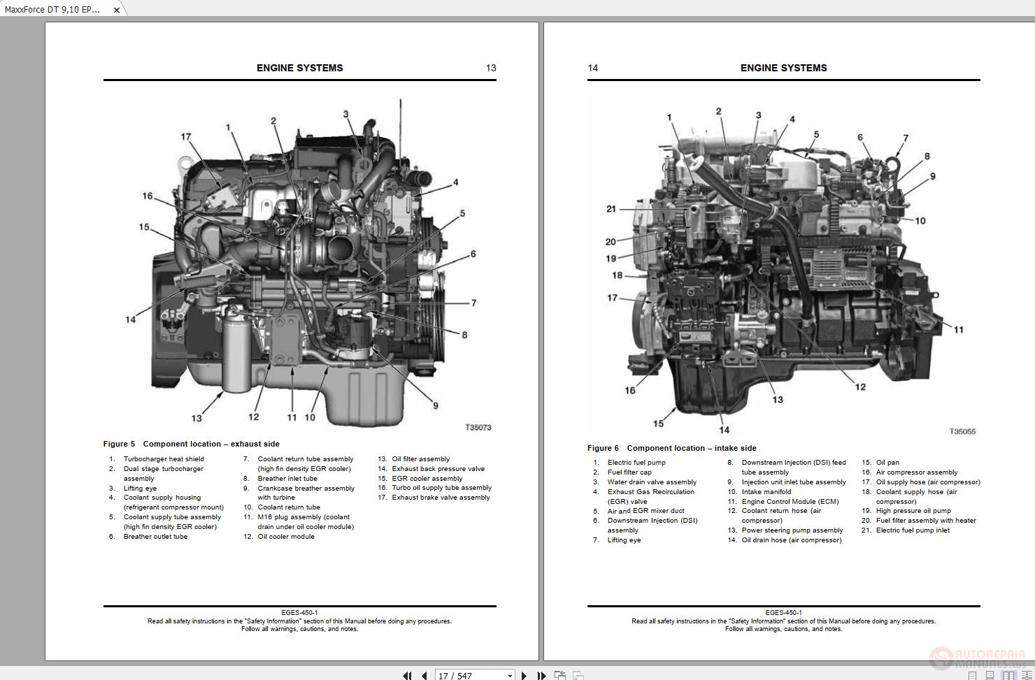 Maxxforce 13 Cooling System Diagram 1