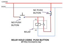 Holding Contact Wiring Diagram