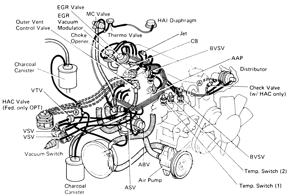 22Re Engine Diagram 1