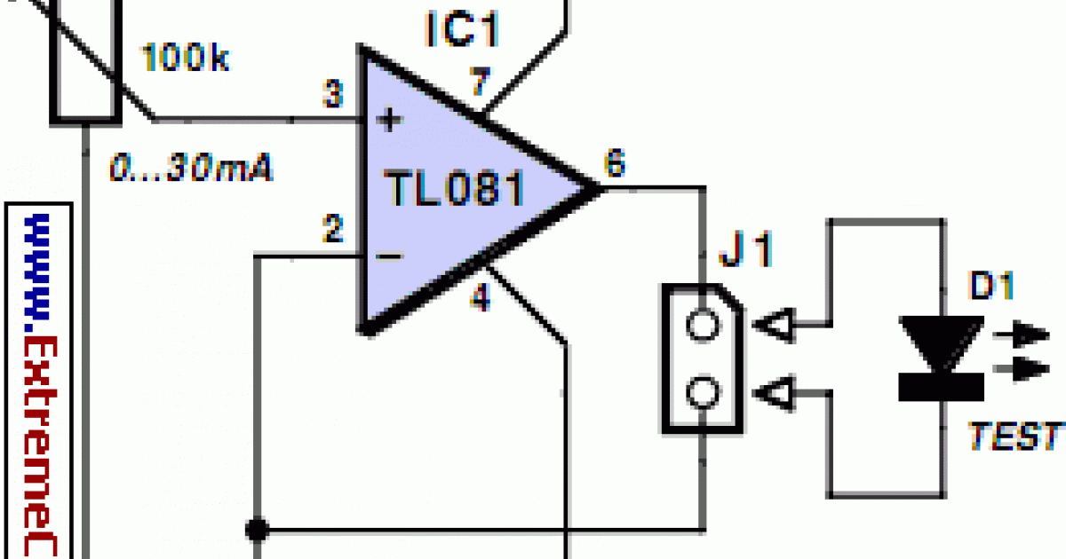 Super Led Tester Circuit Diagram 1