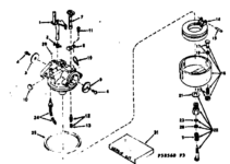Tecumseh 3.5 Hp Carburetor Diagram