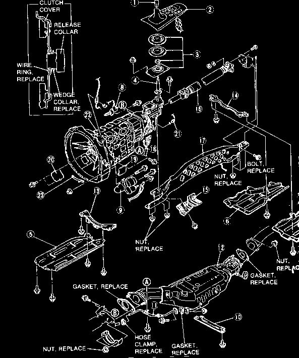Engine Transmission Diagram 1