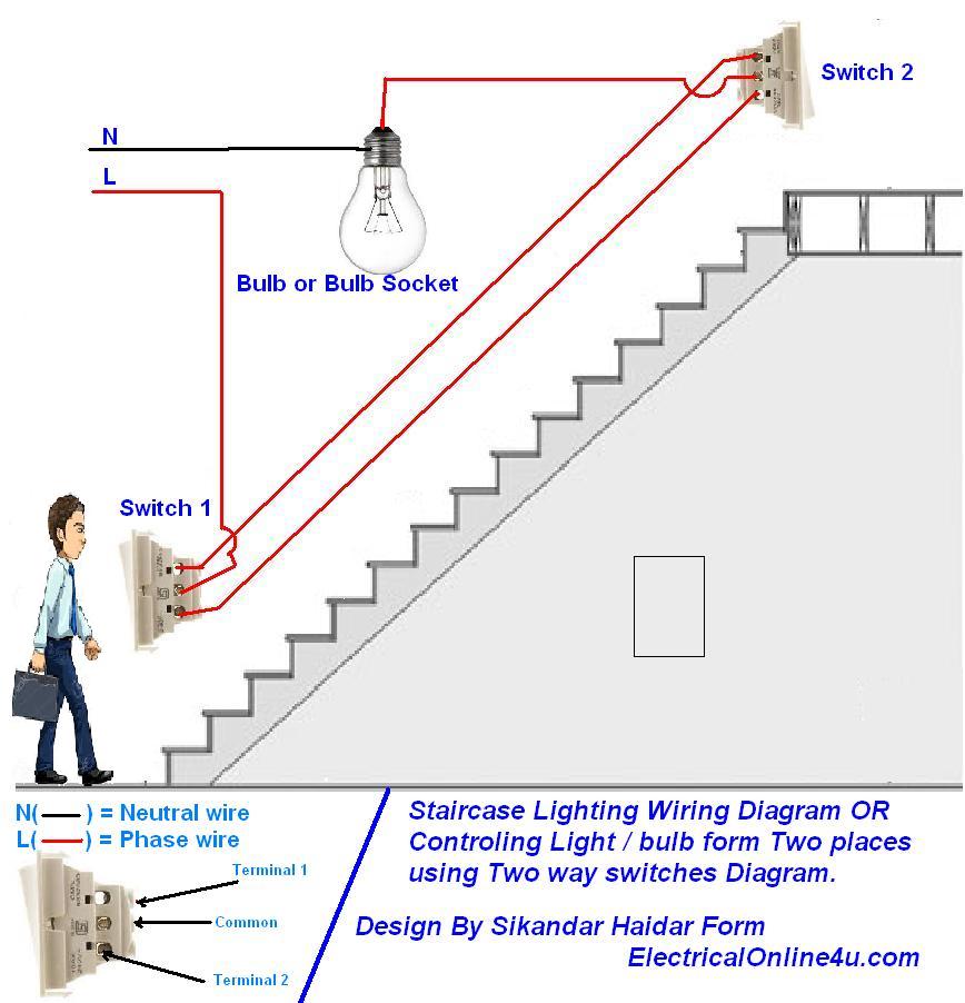 Light And Switch Diagram 1