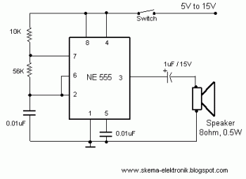 Buzzer Circuit Diagram 1