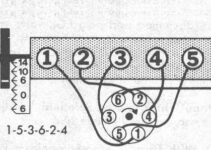 6 Cylinder Chevy 235 Firing Order Diagram