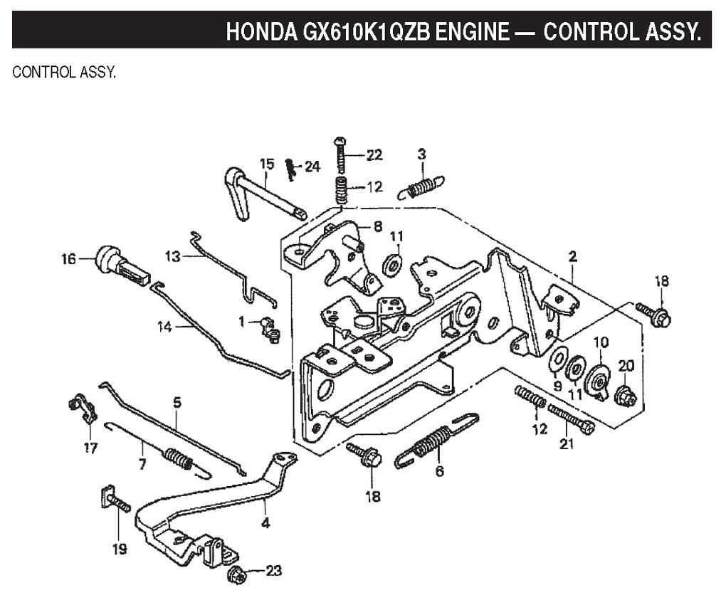 Honda Gx160 Spring Diagram 1