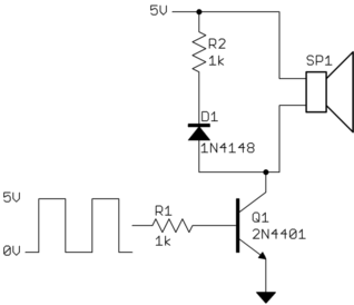 Piezo Buzzer Circuit Diagram 1