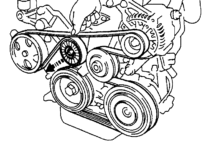 Toyota Runx Fan Belt Diagram