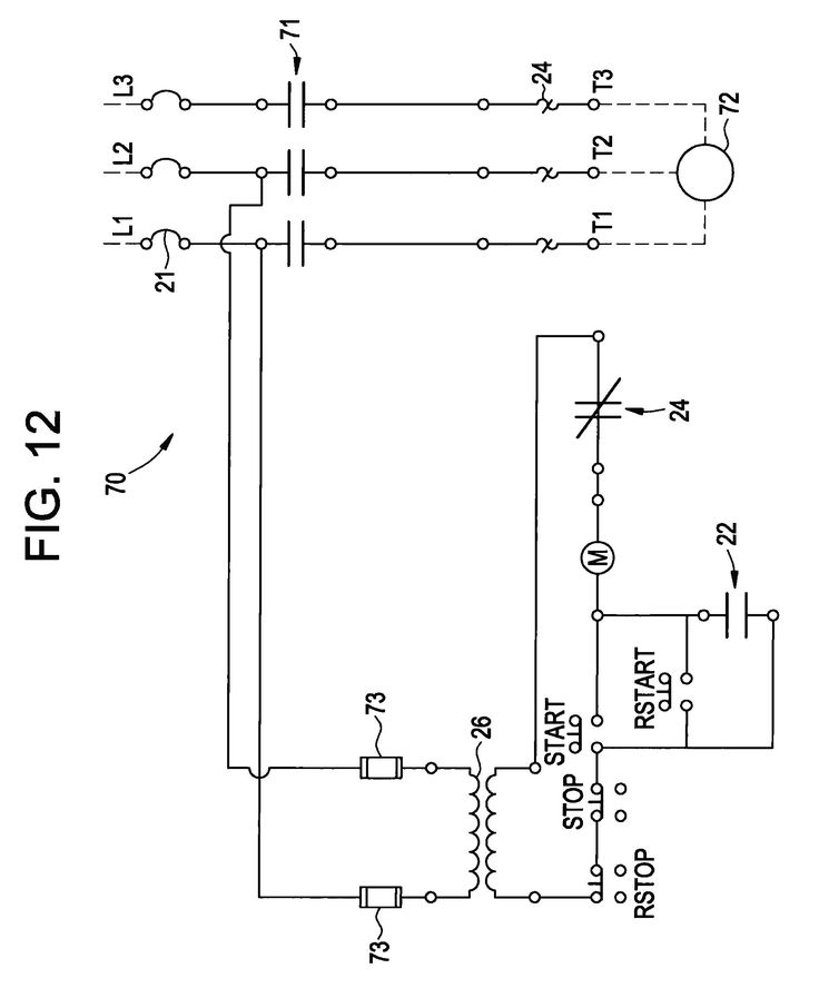 Single Phase Submersible Starter Connection Diagram 1