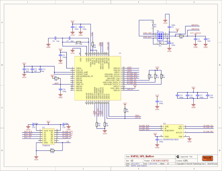 Esp32 Schematic Diagram - Headcontrolsystem