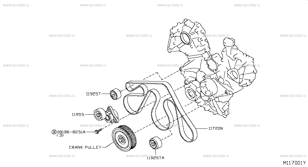 Nissan Urvan Nv350 Fan Belt Diagram 1