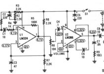 Lm324 Audio Amplifier Circuit Diagram