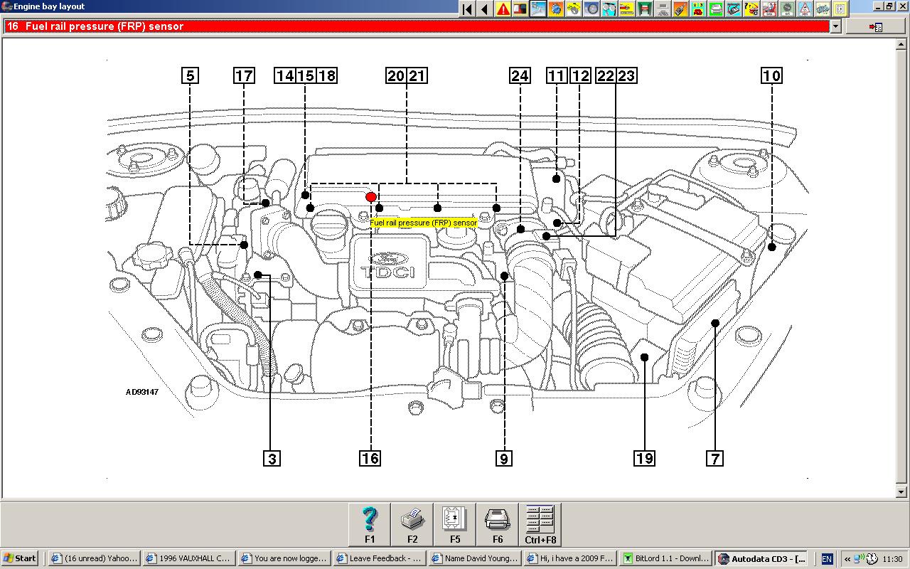 2011 Ford Focus Engine Diagram 1