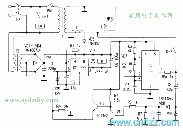 Inverter Welding Machine Circuit Diagram 1