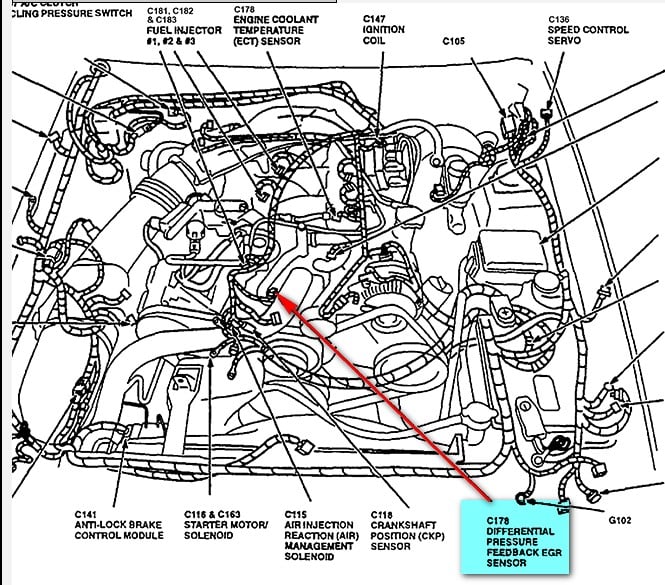 Ford 3.0 V6 Engine Diagram 1