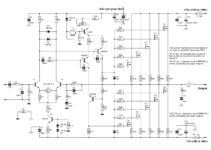 300 Watt Mosfet Amplifier Circuit Diagram
