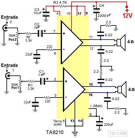 Ta8210Ah Circuit Diagram 1