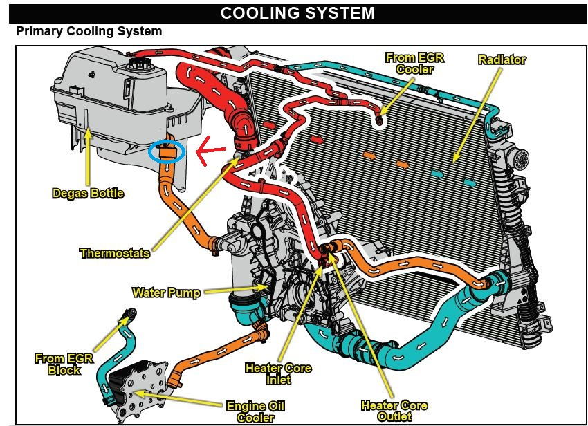 Ford 4.6 Coolant Flow Diagram 1