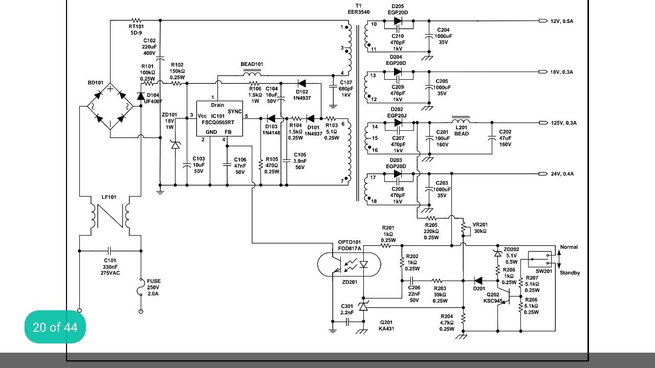 Smps Circuit Diagram Pdf 1