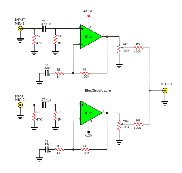 Ne5532 Ic Circuit Diagram 1