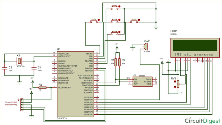 Digital Clock Diagram - Headcontrolsystem