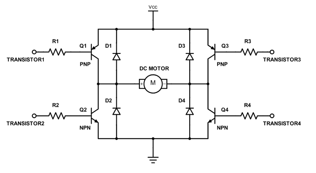 H Bridge Circuit Diagram 1