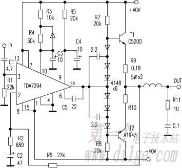 Tda7296 Amplifier Circuit Diagram 1