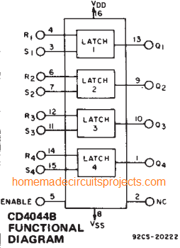 Ic 4044 Circuit Diagram 1