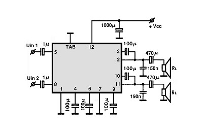 Ka2206B Circuit Diagram 1