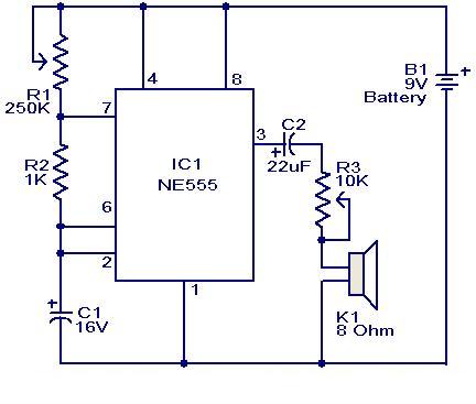 Ne555 Circuit Diagram 1