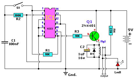 On Off Switch Circuit Diagram 55