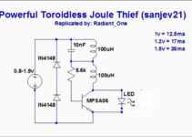 Joule Thief Circuit Diagram