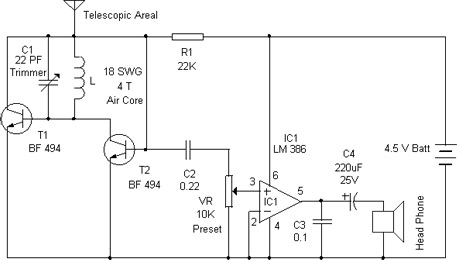 Fm Receiver Circuit Diagram 1