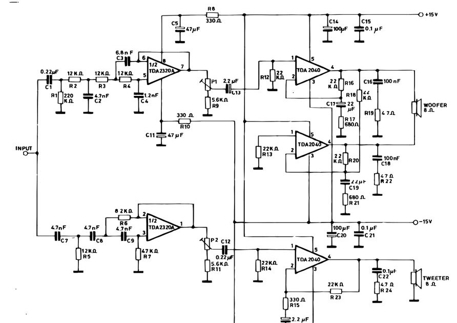Tda2006 Circuit Diagram 1