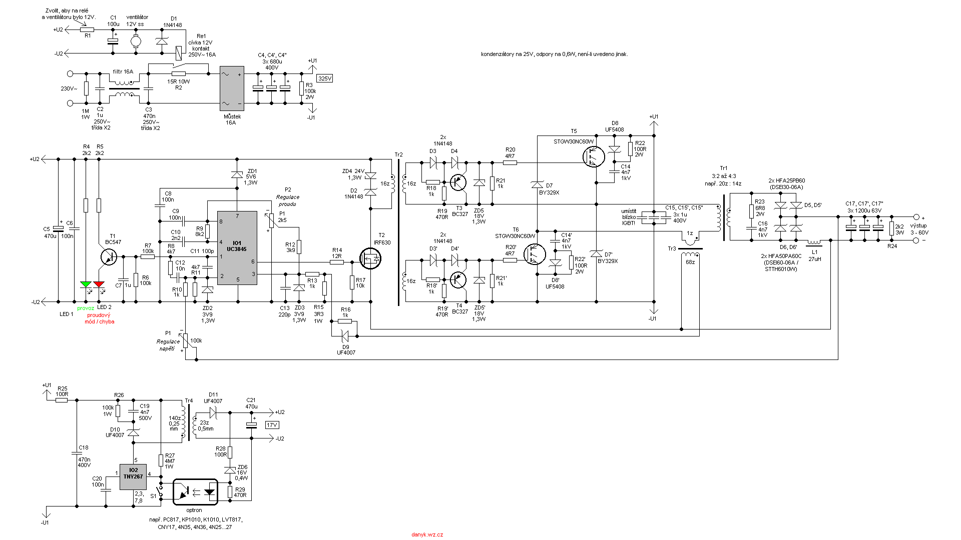 5V Smps Circuit Diagram 1
