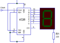 Digital Counter Circuit Diagram