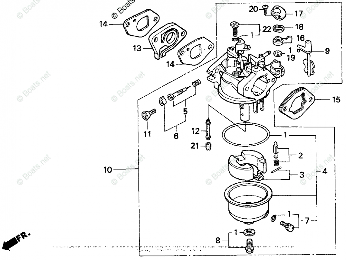 Small Engine Carburetor Diagram 1