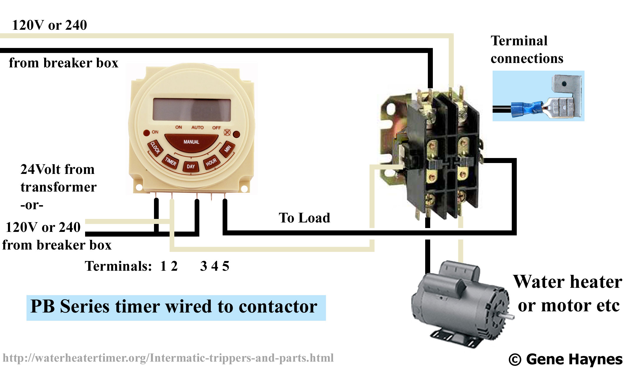 Contactor Circuit Diagram 1