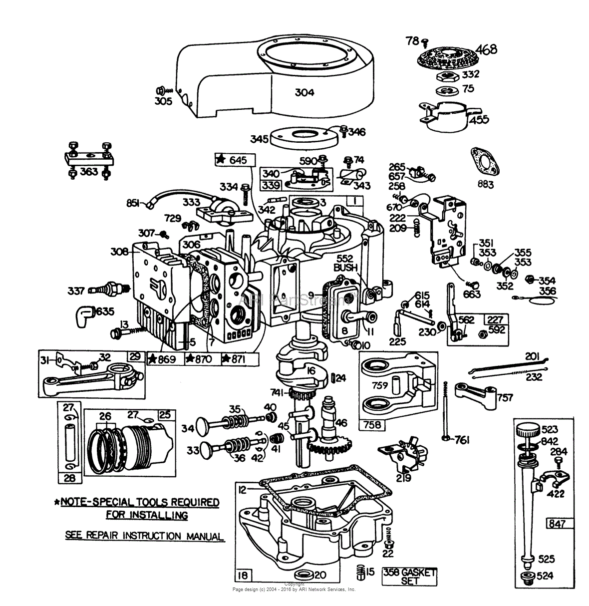 Briggs And Stratton 5 Hp Motor Diagram 1