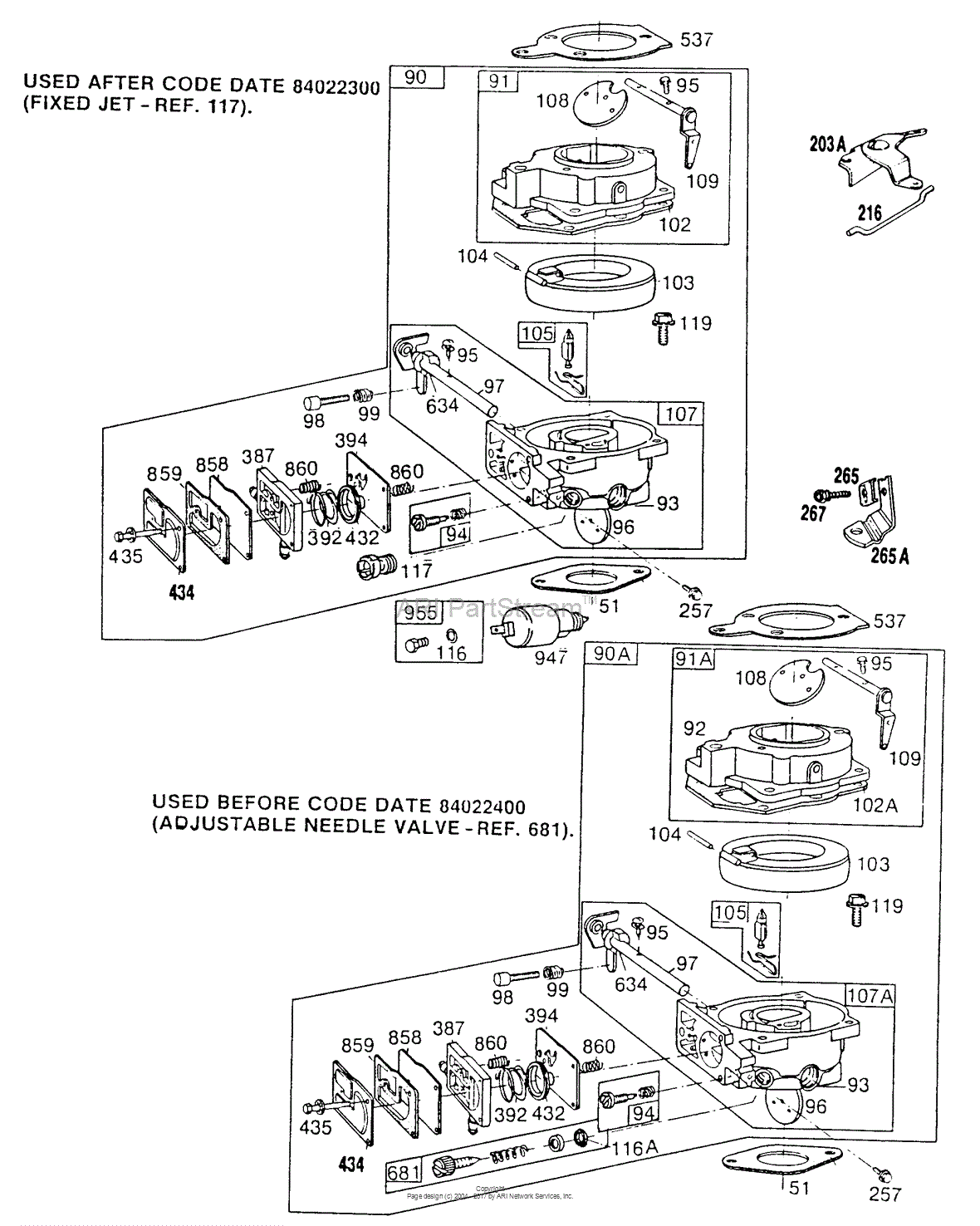 Briggs And Stratton Intek 206 Carburetor Diagram 1