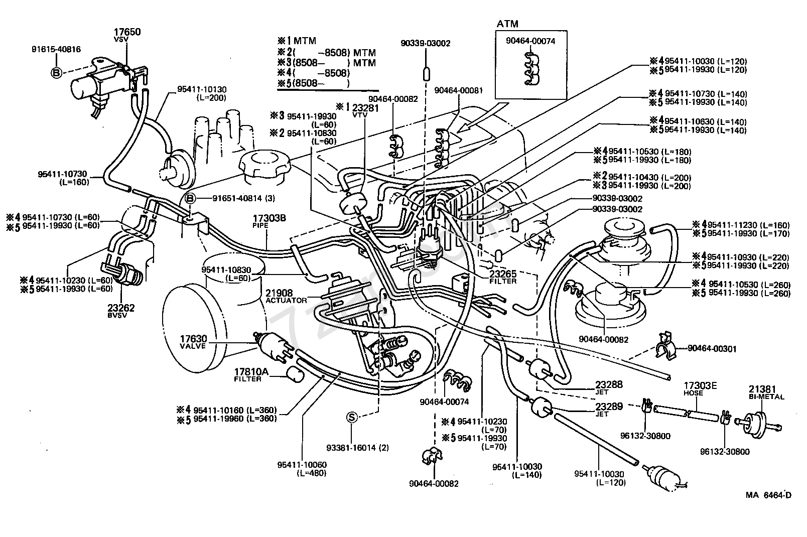 2Y Carburetor Diagram 1