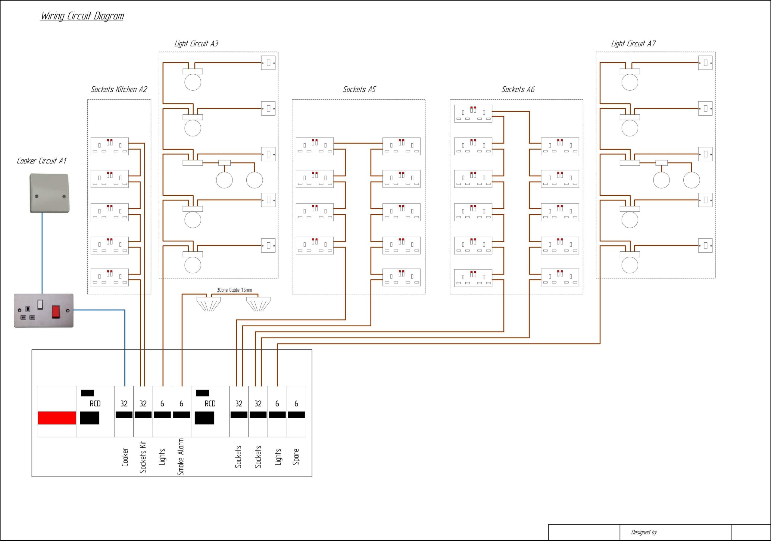 Electrical Wiring Plan Diagram 1