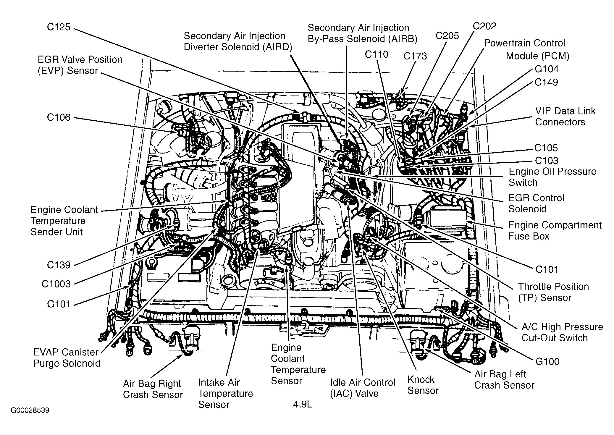 Chevy 454 Engine Diagram 1