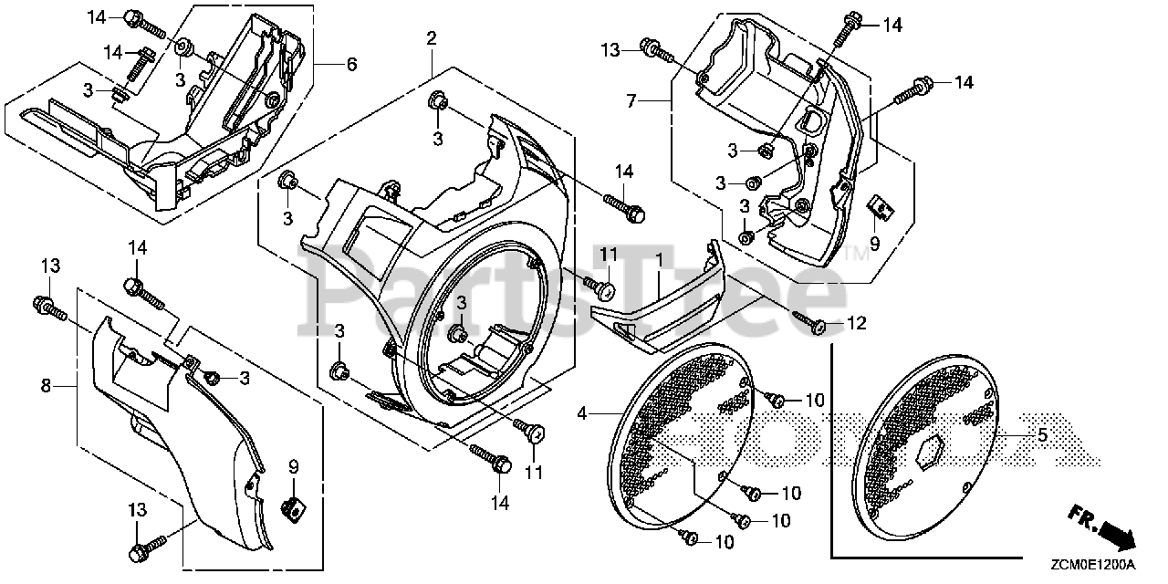 Honda Gx630 Parts Diagram 1